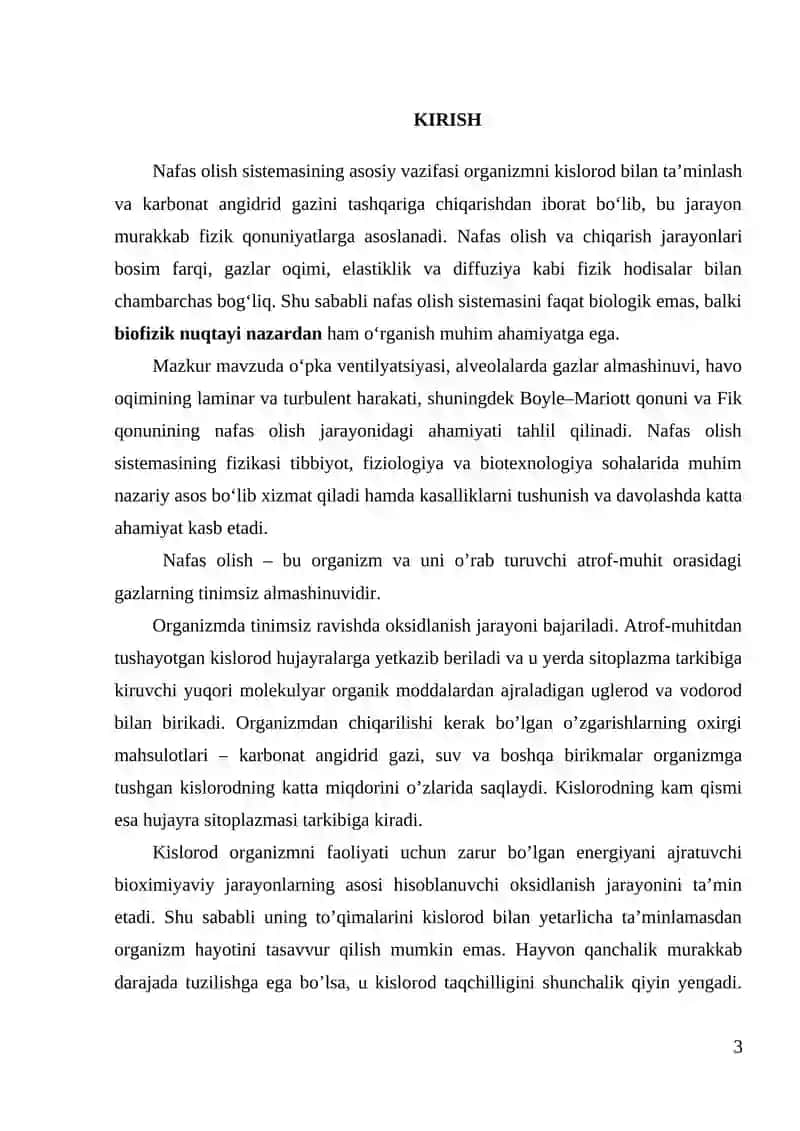 Nafas olish sistemasining fizikasi 3