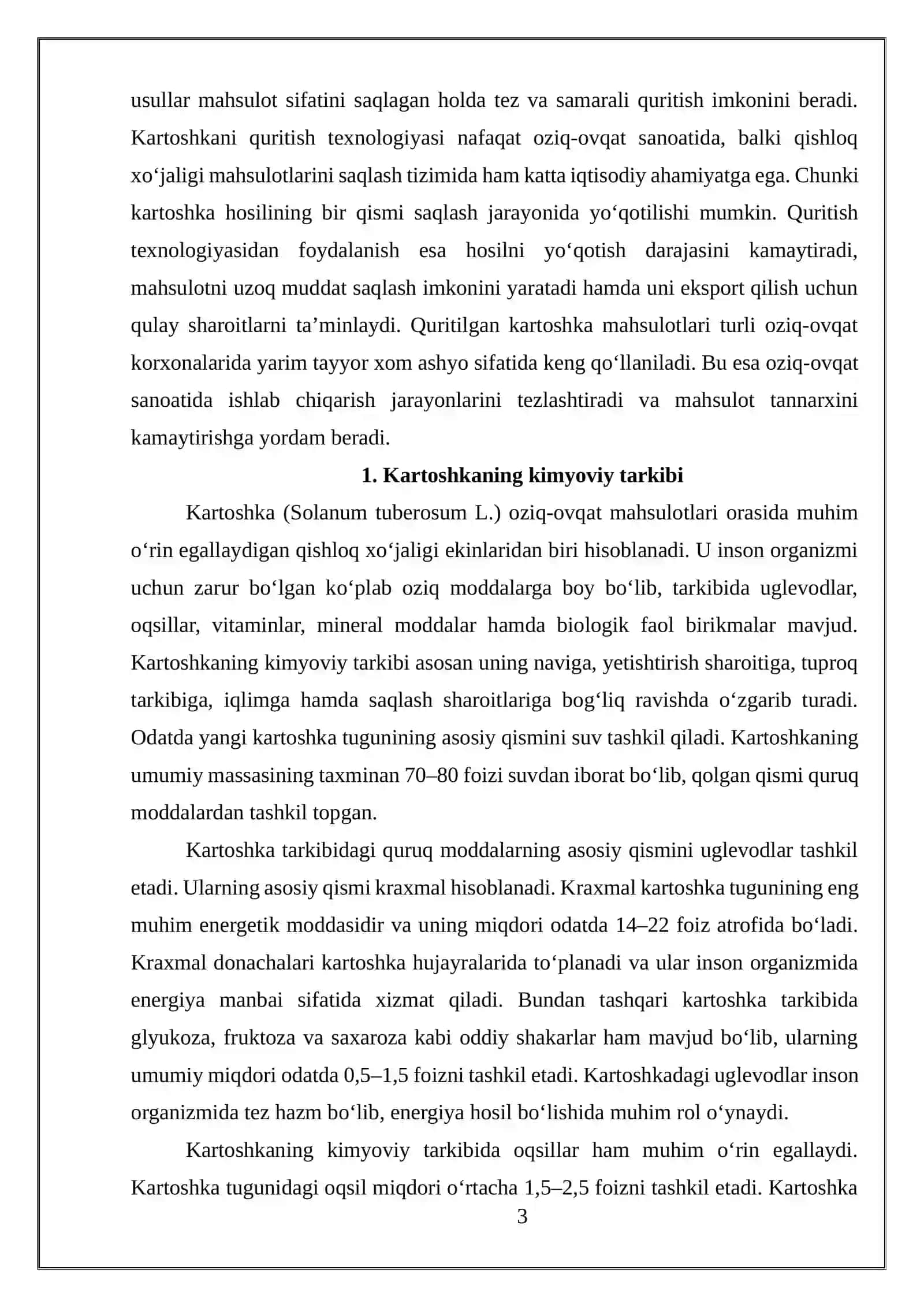 Kartoshka quritish texnalogiyasi 3