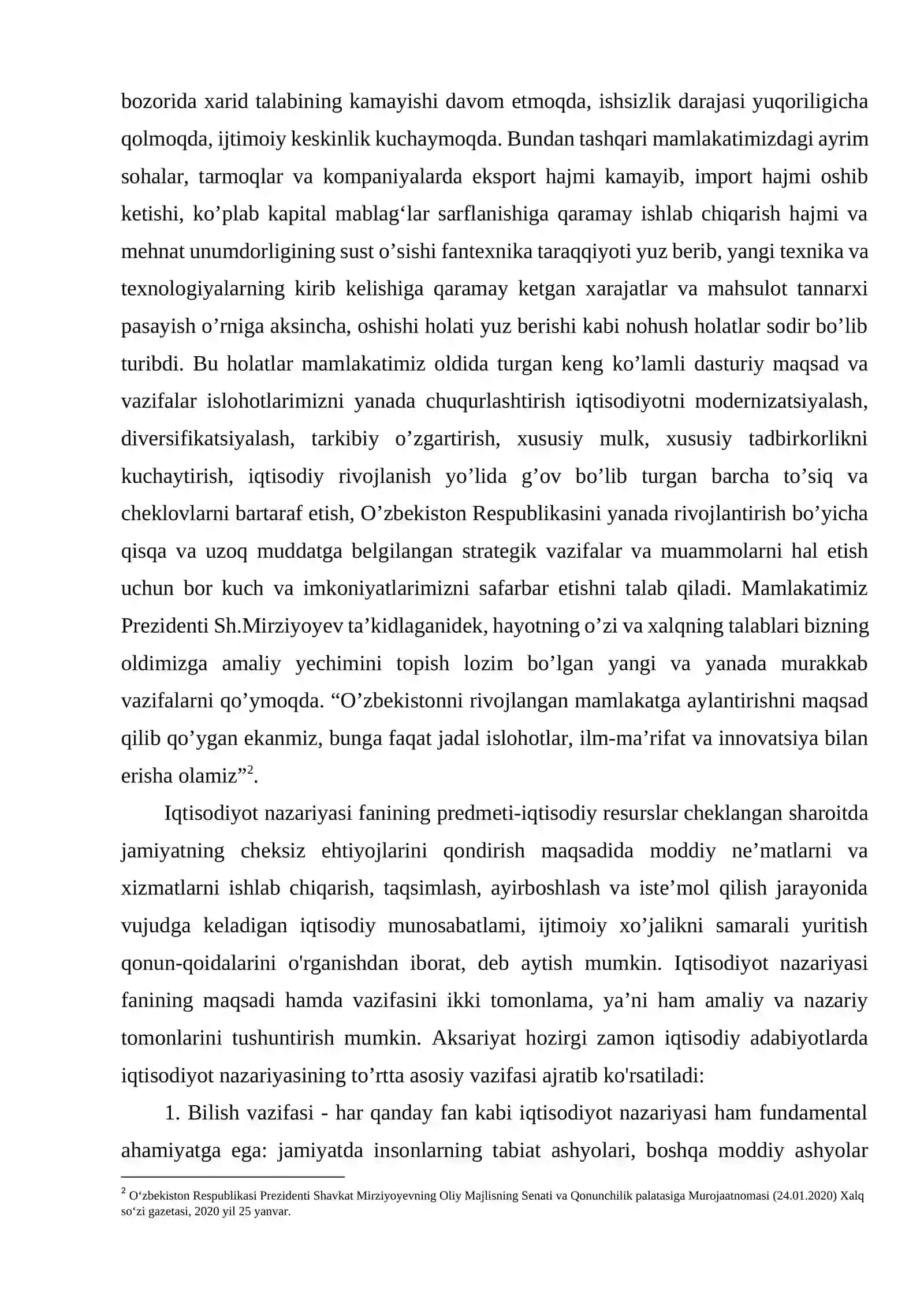 Iqtisodiyot nazariyasining fan sifatida shakllanishi 3