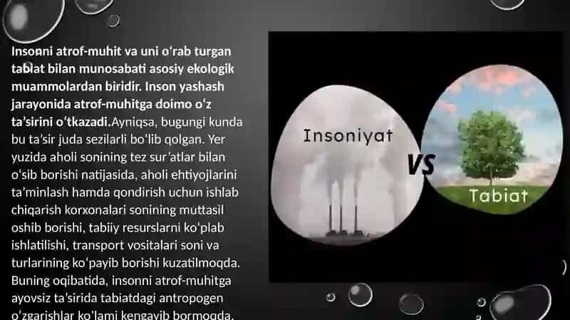 Ekalogiyafanidan taqdimot loyihasi 3