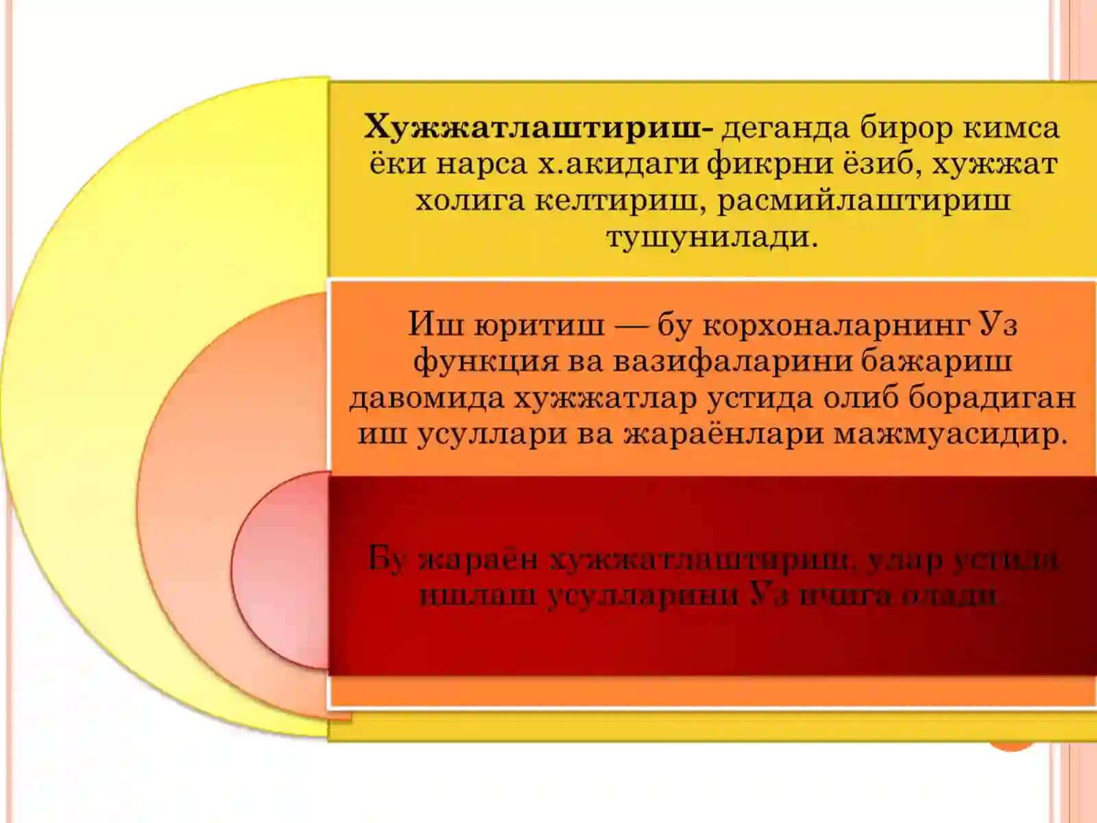 Хужжатлар билан ишаш 3