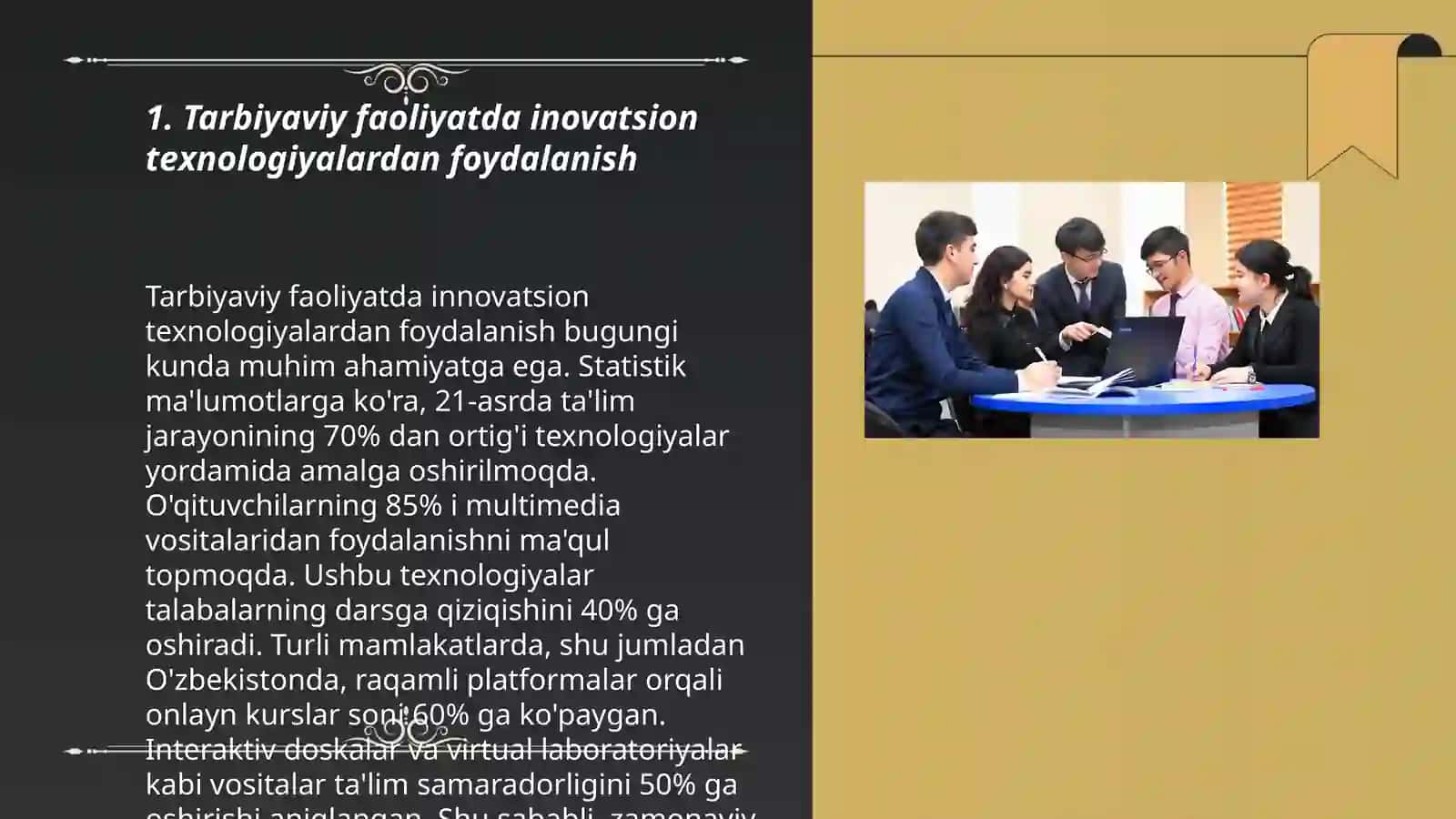 Sinf rahbarning tarbiyaviy faoliyati smaradorligini oshirish usullari 3
