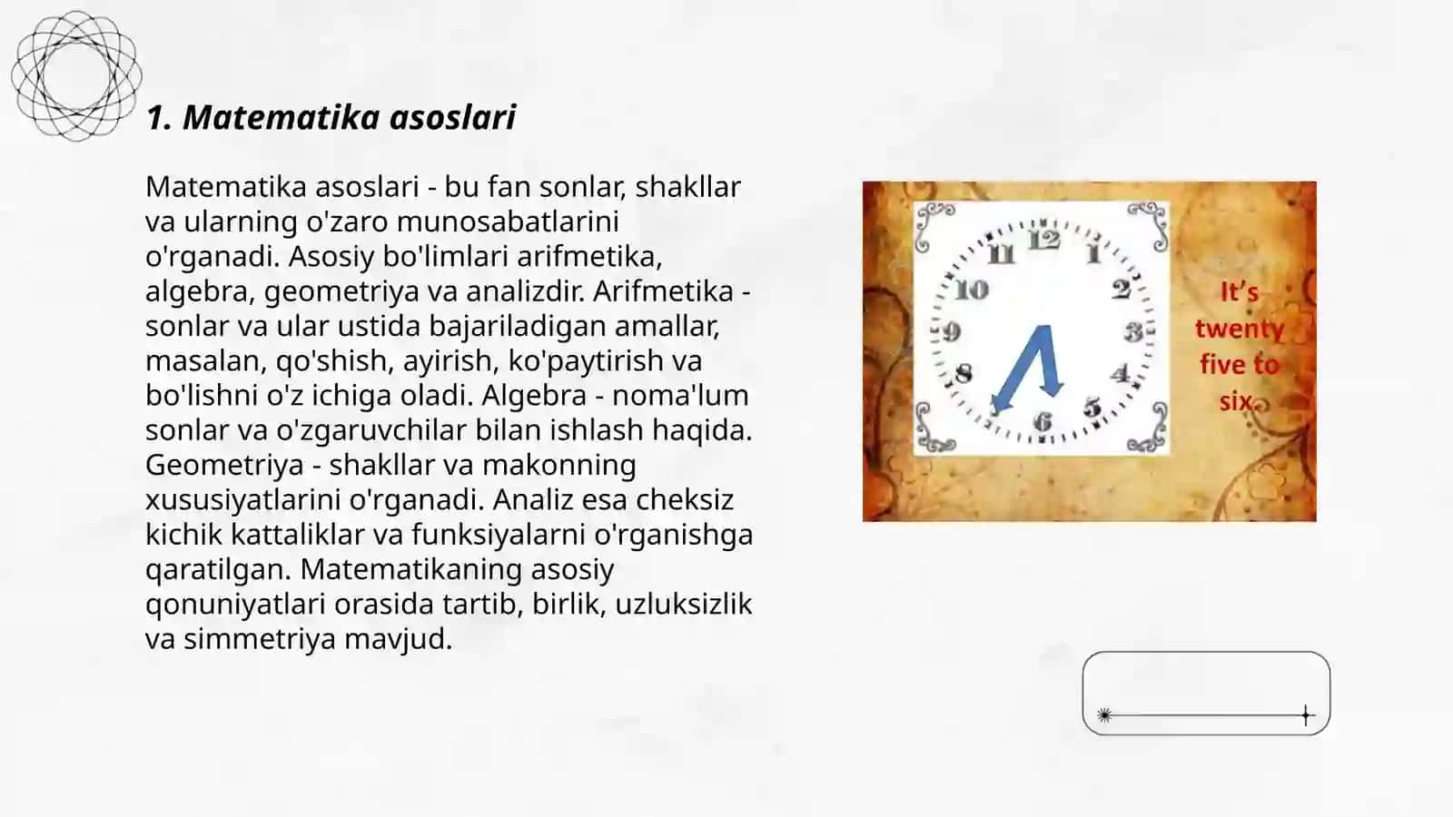 Matematika asoslari 3