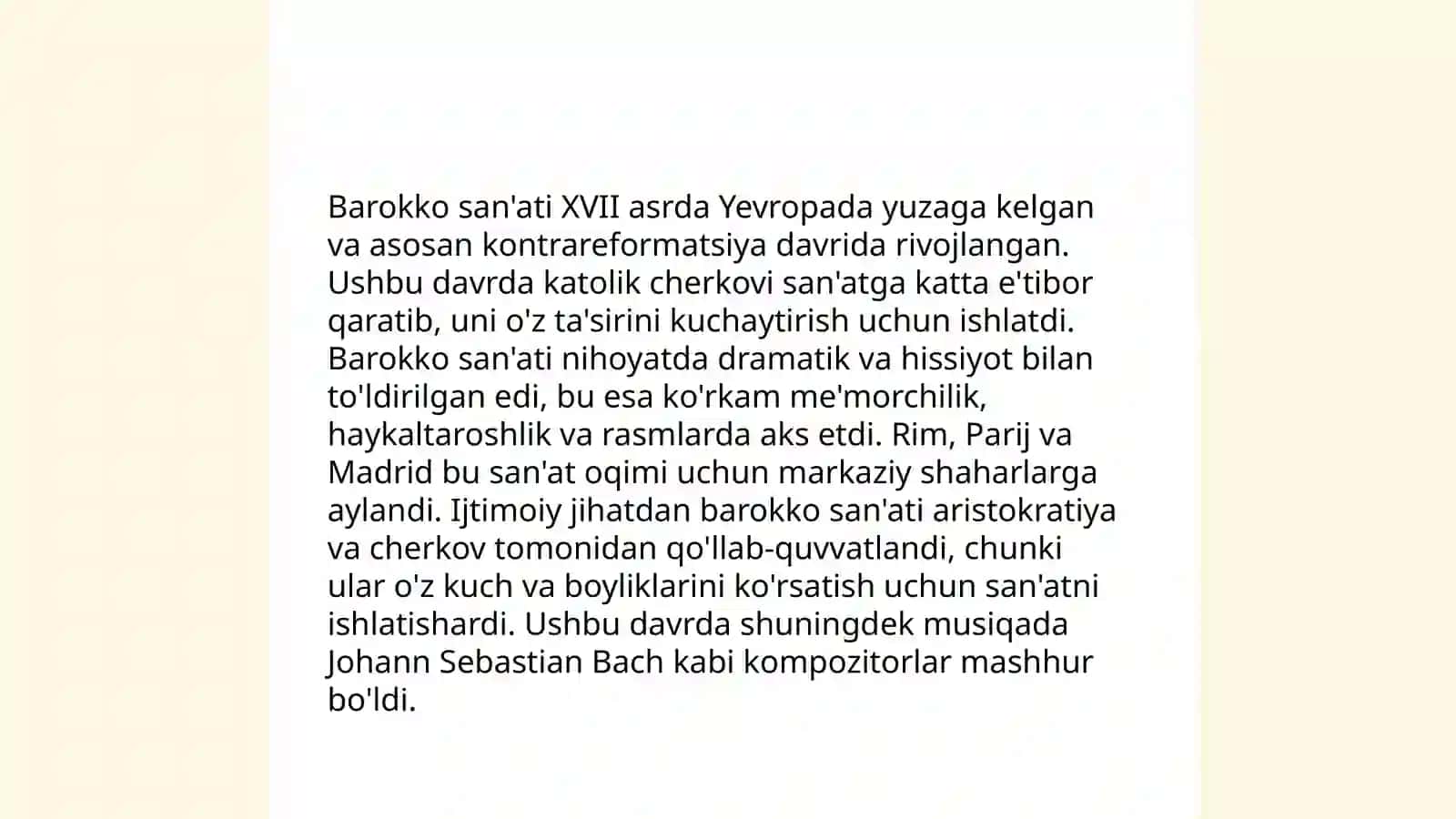 Barokko estetikasining ijtimoiy-falsafiy asoslari 3