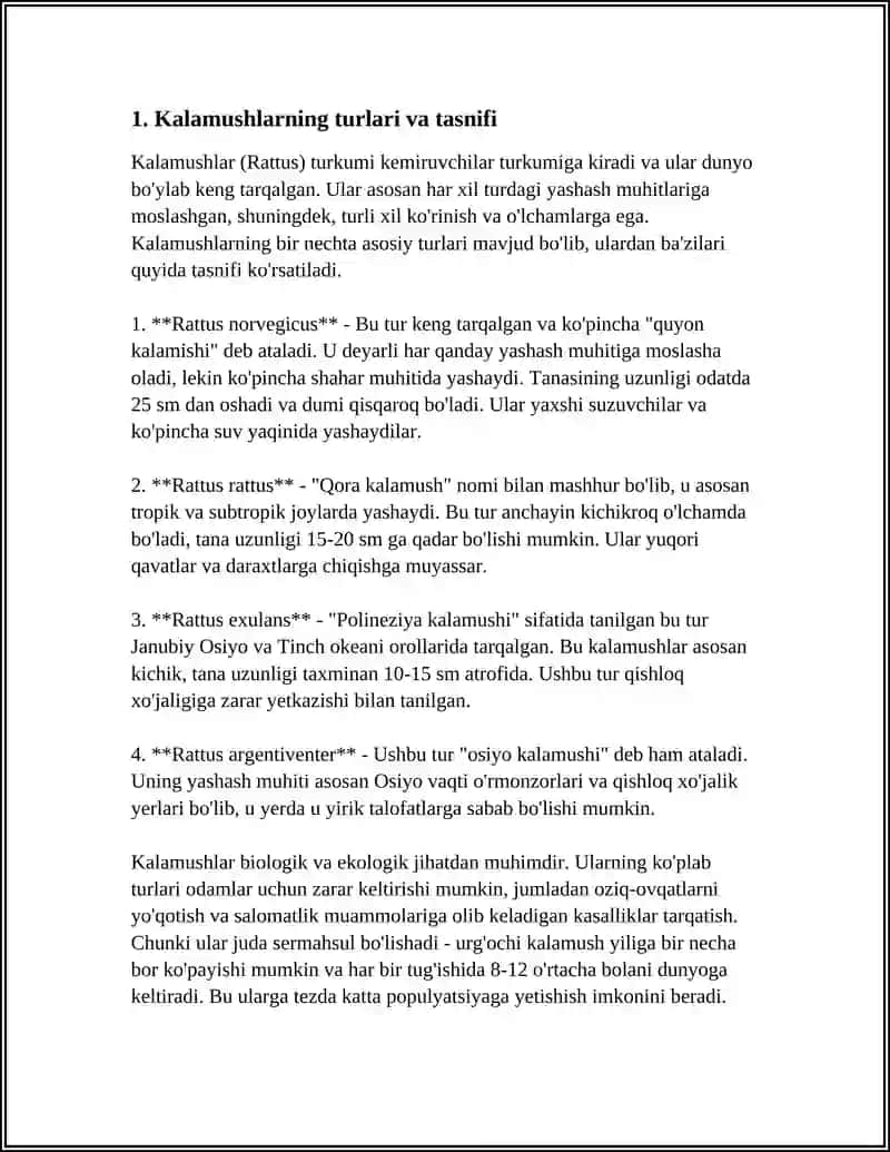 KALAMUSHLAR HAQIDA 3