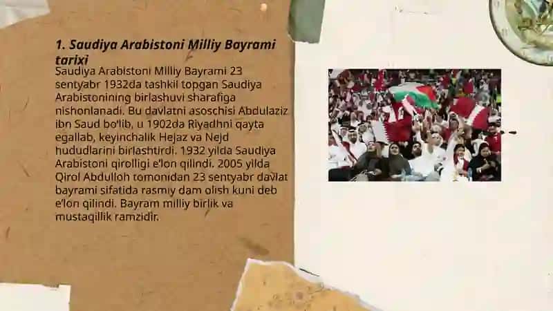 Saudiya Arabistoni milliy bayrami 3
