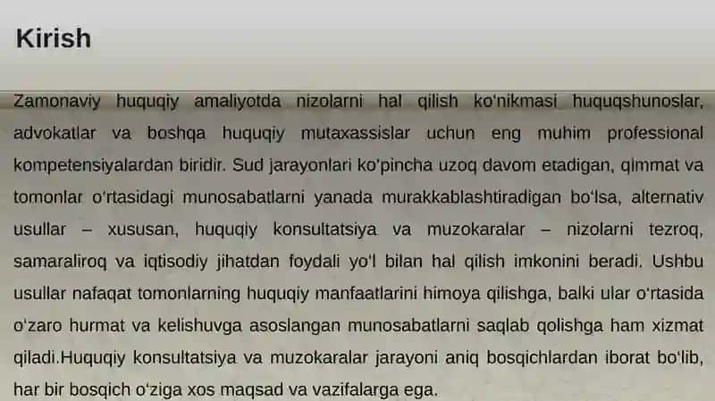 Nizoni halqila olish ko‘nikmasi 3