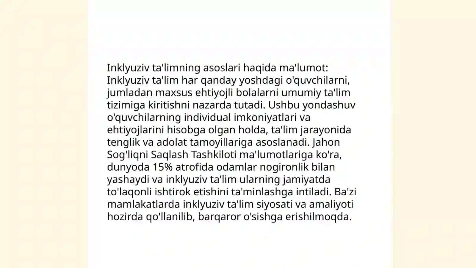 Inklyuziv ta'limning asoslari 3