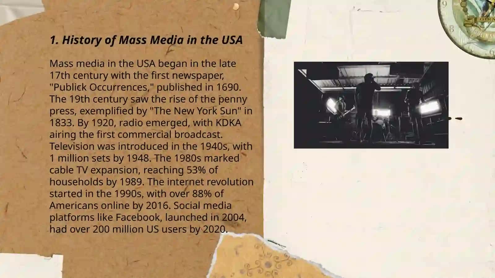 History of Mass Media in the USA 3