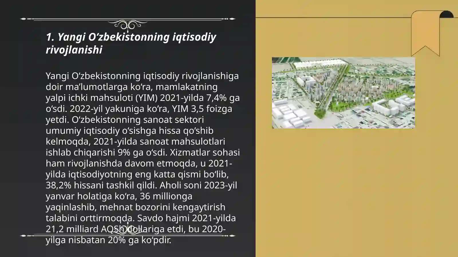 Yangi O‘zbekistonning iqtisodiy rivojlanishi 3
