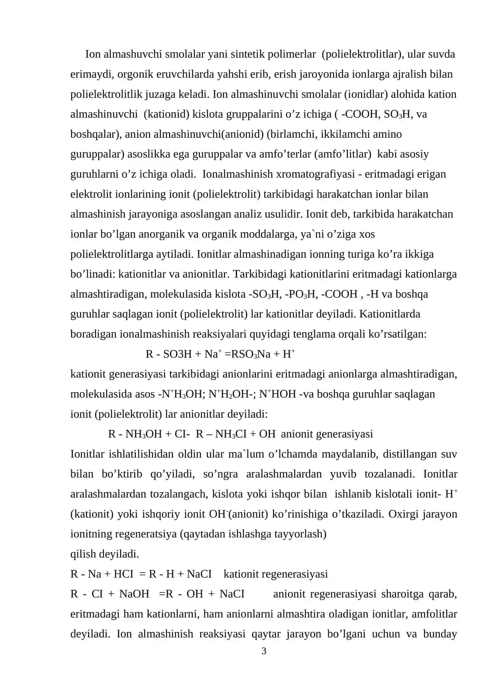 Polielektrolitlarning muzlash haroratini o’rganish 3