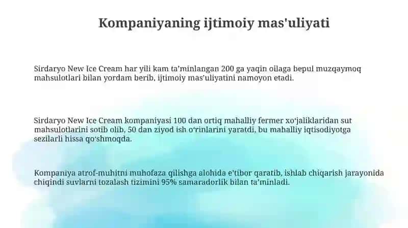 Sirdaryo New Ice Cream 3