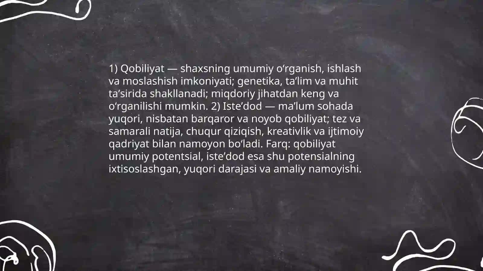 Qobiliyat istedod va geniylik 3