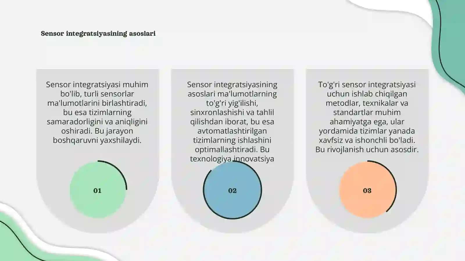 Sensor integratsiyasi 3