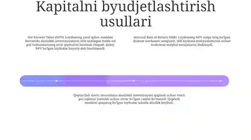 Investitsion Dasturlarni Moliyalashtirish 3