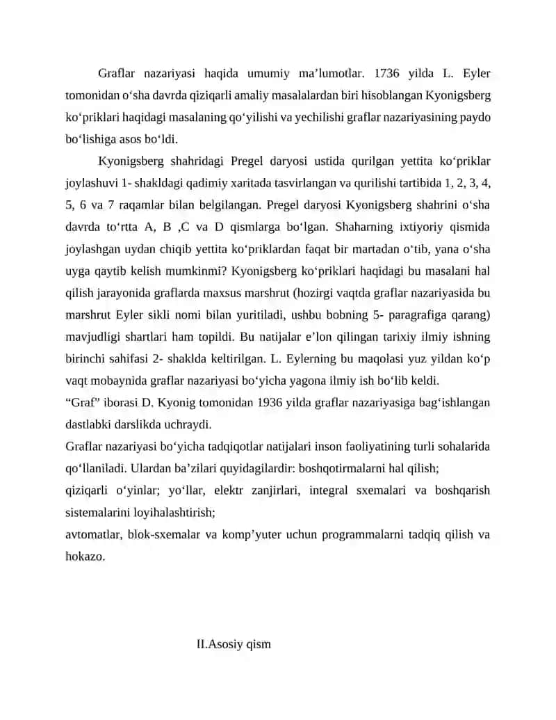 Yo'naltirilgan va yo'naltirilmagan graflar 3