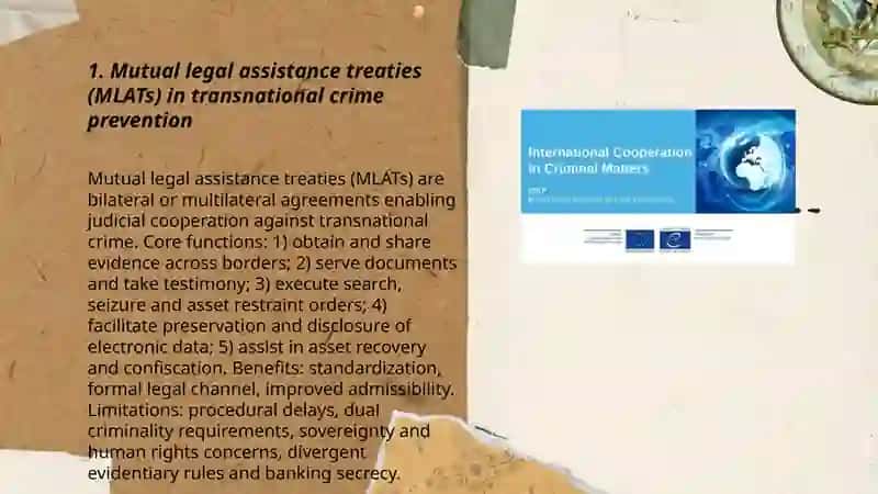 International cooperation in crime prevention 3