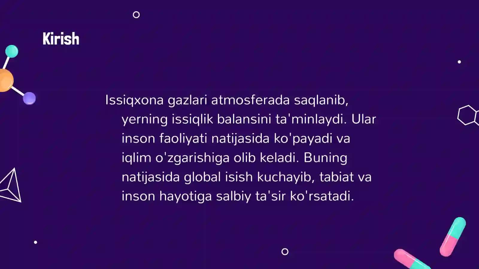 Issiqxona gazlari 3