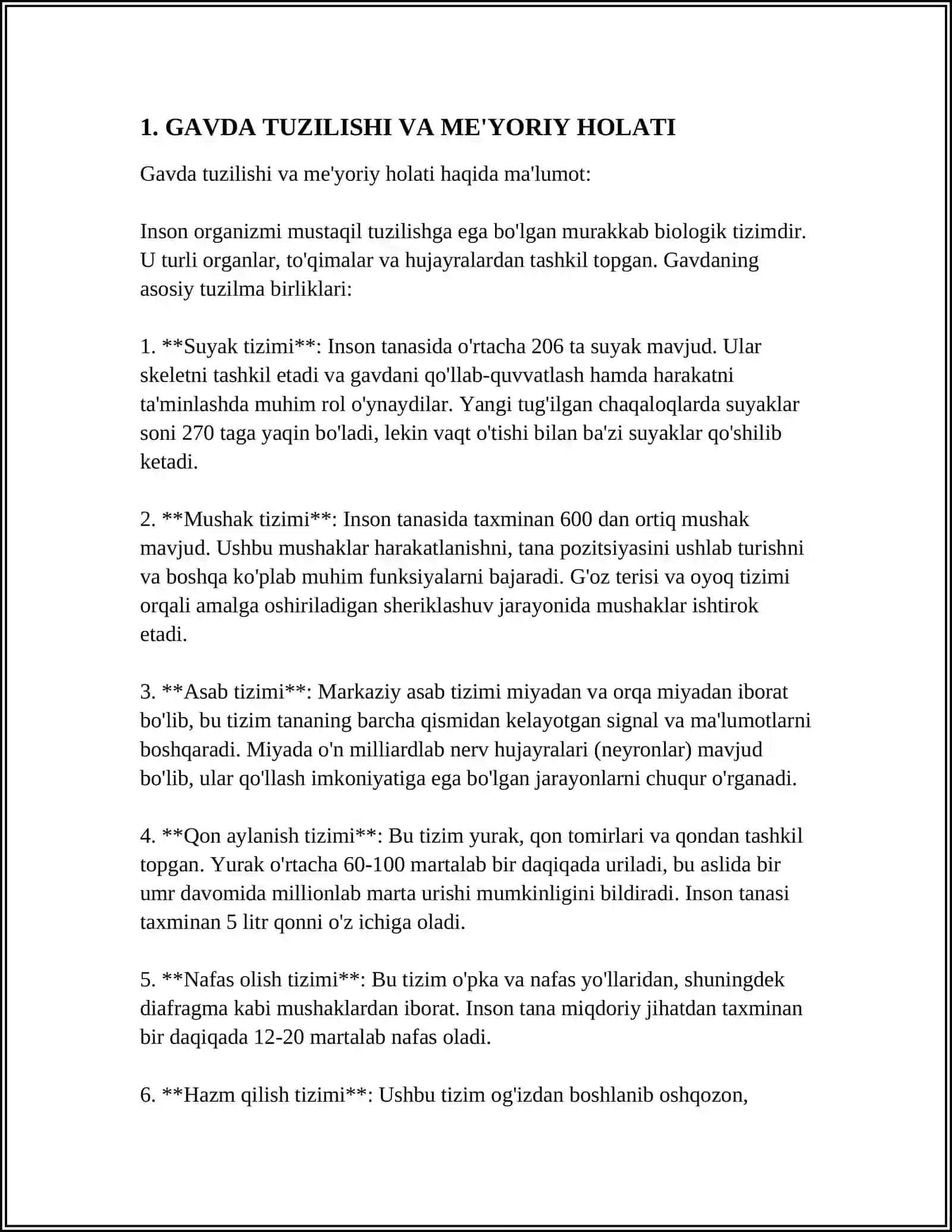 GAVDA HOLATI BUZILISHLARI TURLI XIL VARIANTLAR SABABLAR OLDINI OLISH CHORALARI 3