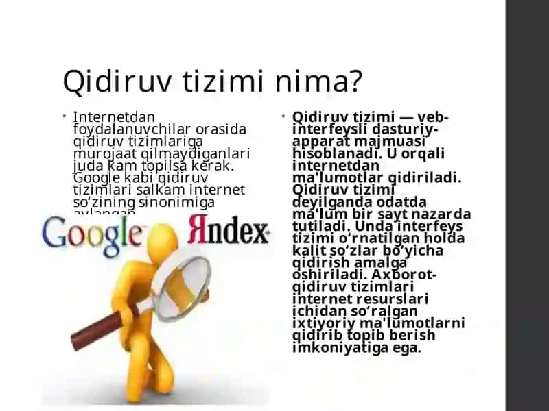 INTERNETDA MA`LUMOT IZLASH 3