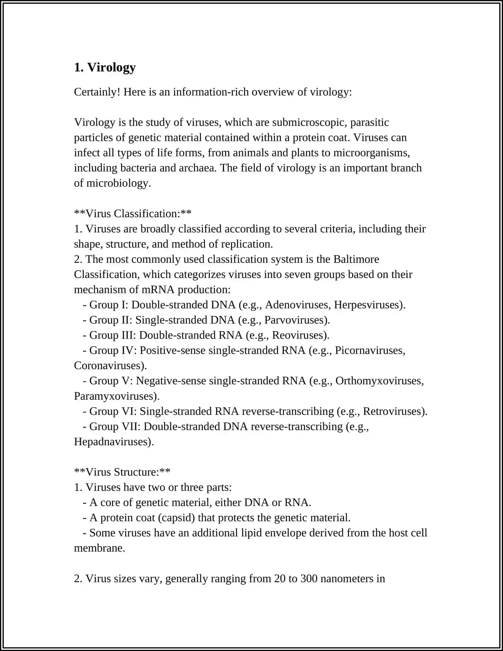 Virology 3