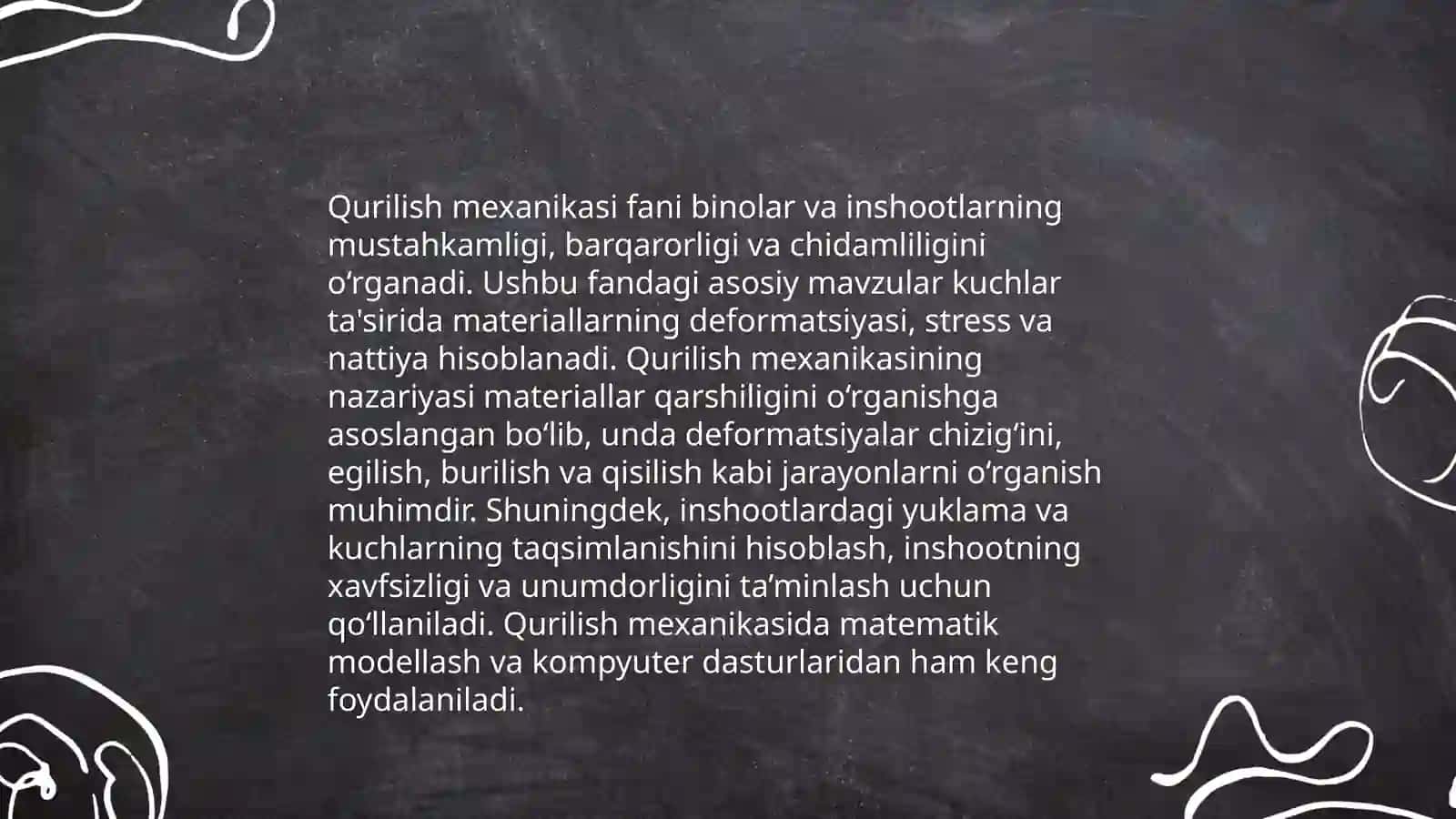 Qurilish mexanikasi 3