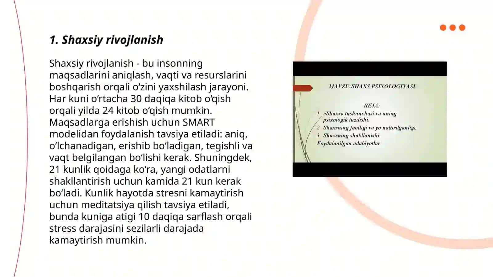 Shaxs psixologiyasi 3