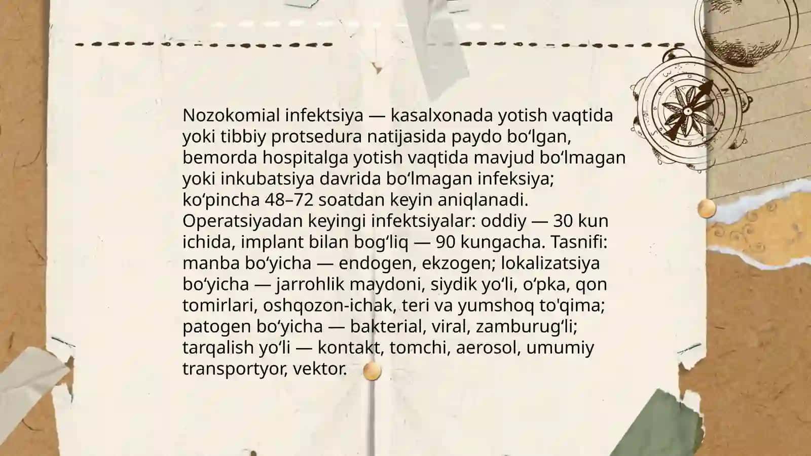 Nozokomial infekstiyalar epidemiologiyasi 3