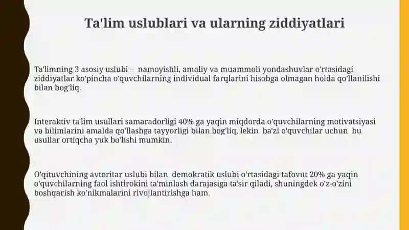 Pedagogik Bahs-munozaralar va Ziddiyatlarning Falsafiy Asoslari 3
