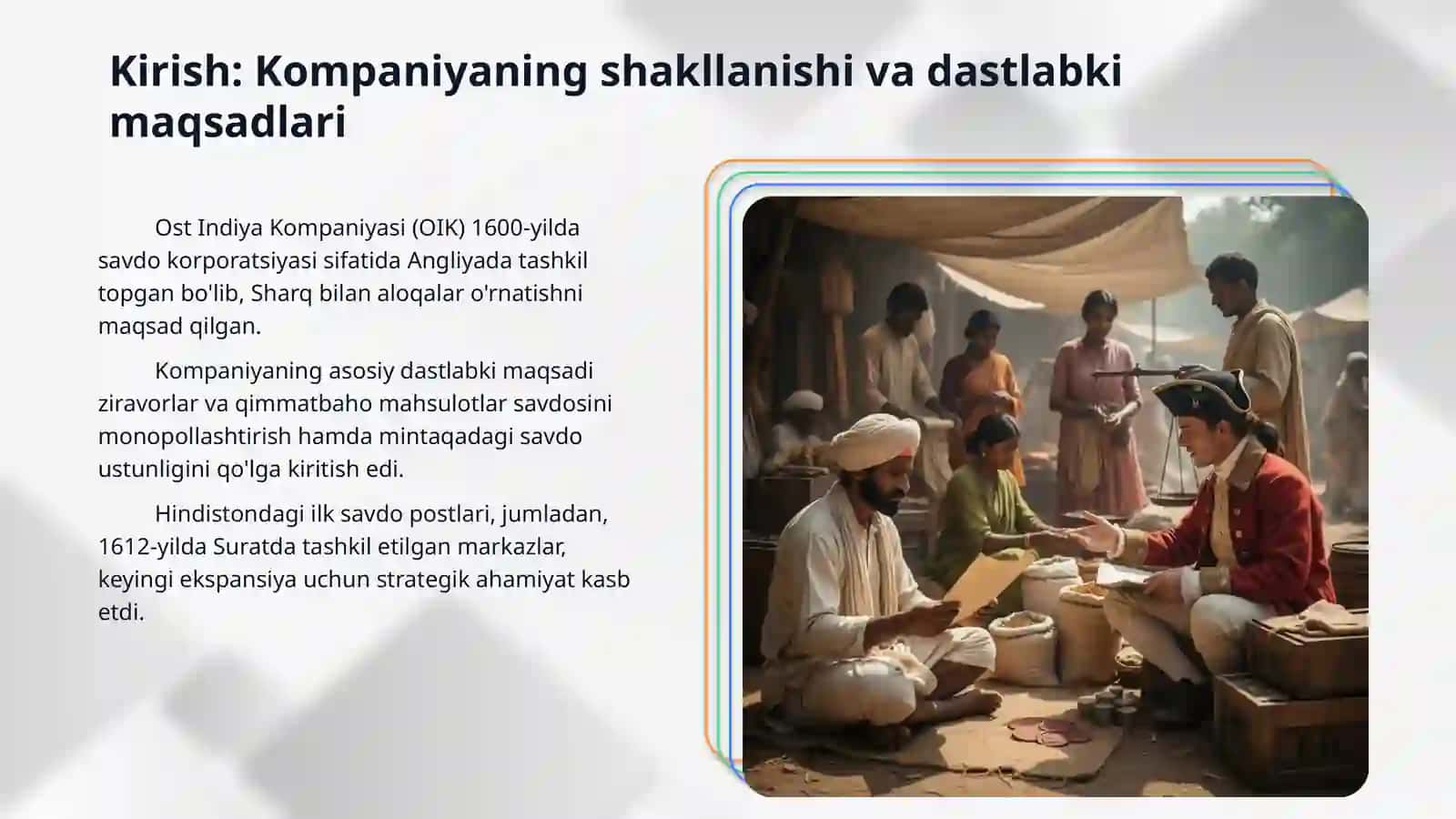Ost indiya kompaniyasining Hindistonga mustamlakichilik siyosati 3