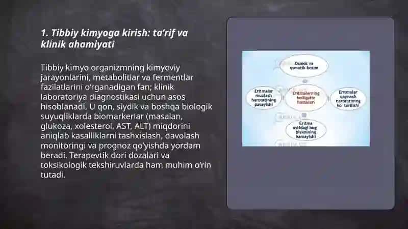 Tibbiy kimyoga kirish 3