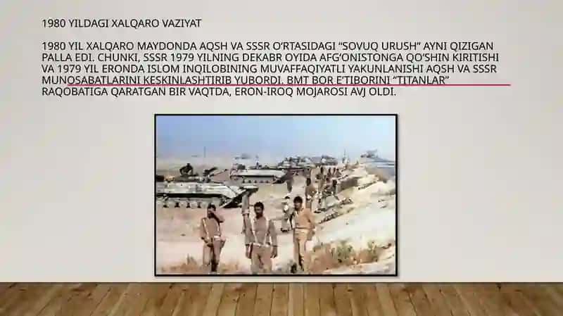 Iroqva E'ron urushi 1980 - 1988 yil 3