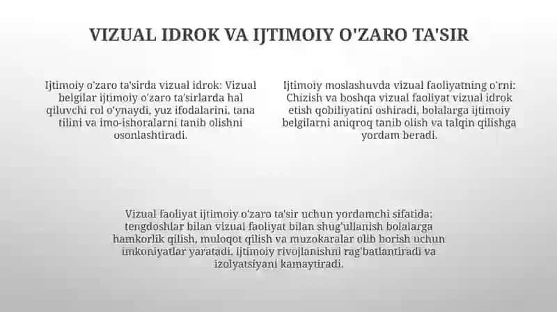 Tasviriy Faoliya 3