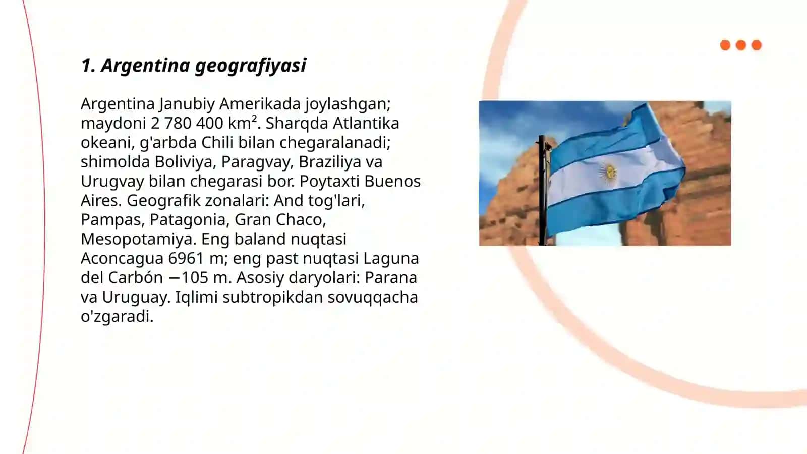 Argentina geografiyasi 3