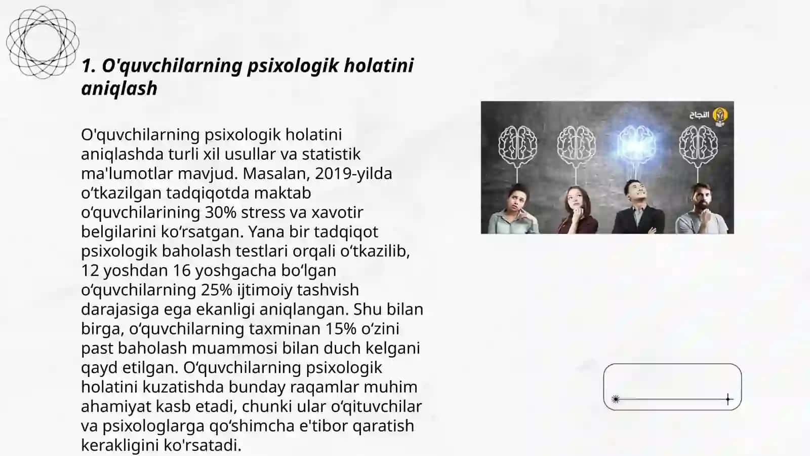 O'quvchilarning psixologik holatini aniqlash 3