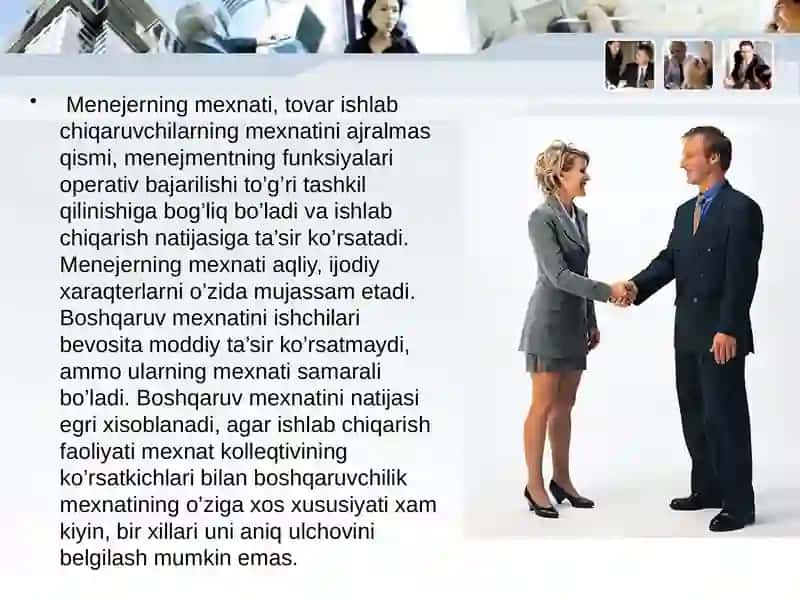 Menejerlik faoliyatini tashkil etish va rejalashtirish 3