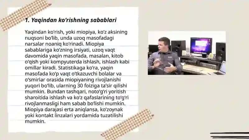 Yaqindan koʻrish va uni oldini olish 3