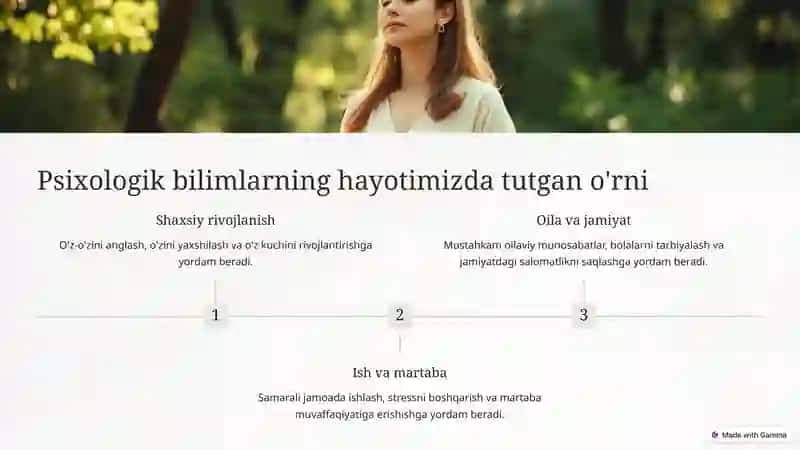 Psixologik bilimlar 3