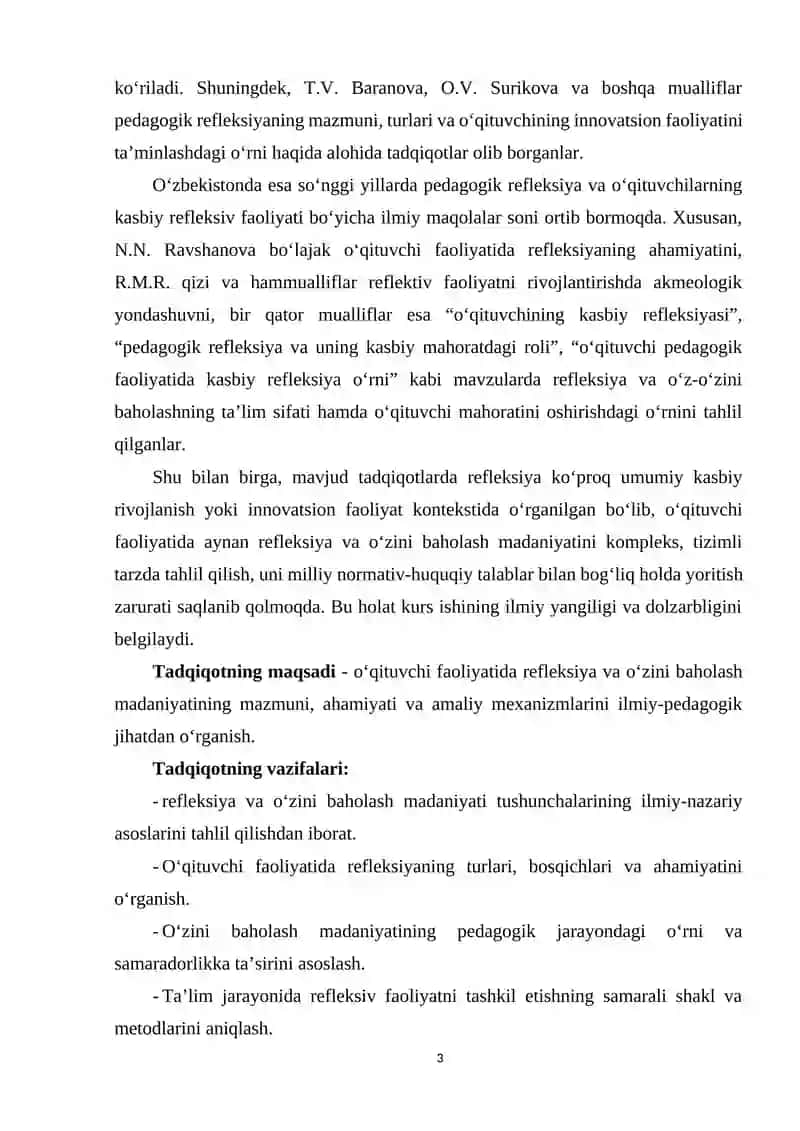 Kurs ishi mavzusining dolzarbligi 3