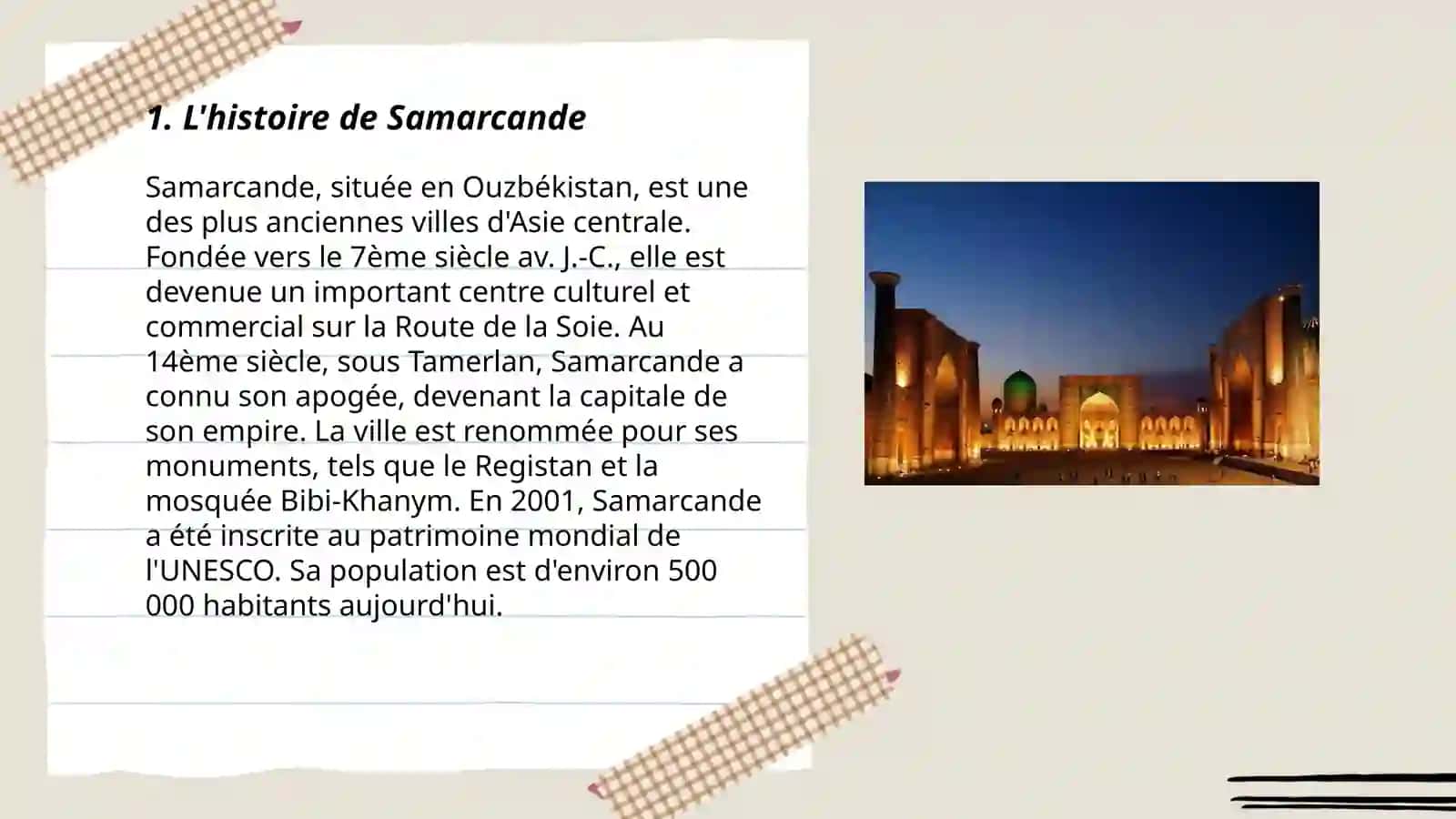 Samarcande est la perle de I'Asie centrale ou une visite a Samarkand 3