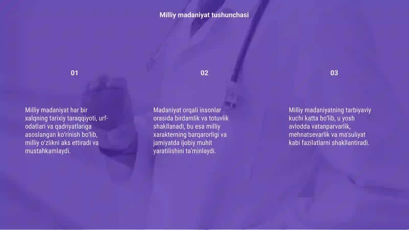 Milliy madaniyat va uning milliy xarakter shakllanishiga ta'siri 3