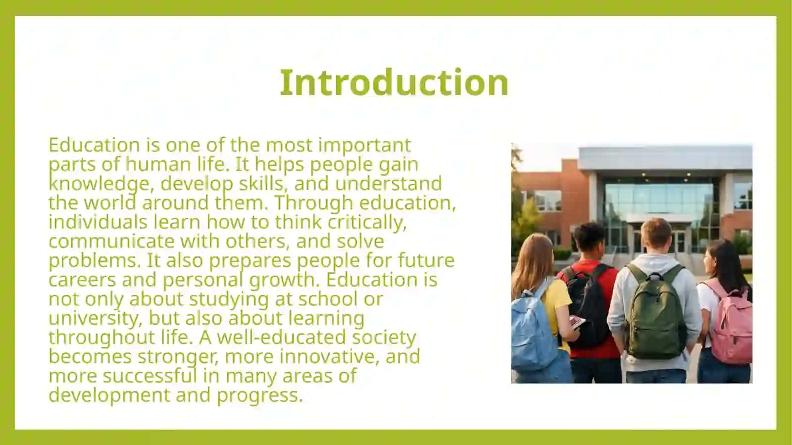 Why education is important 3