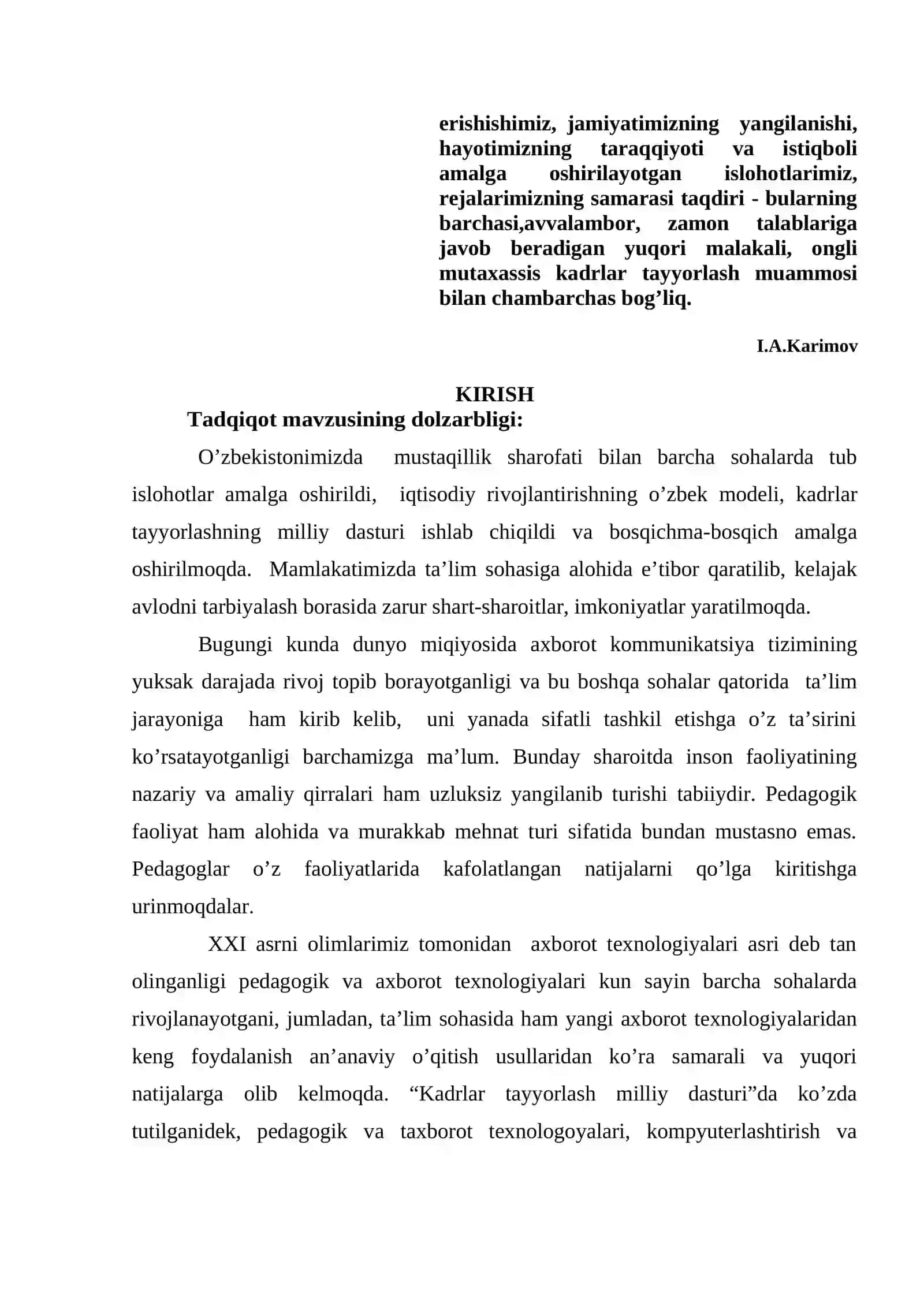 Savod o'rgatish darslarida o'quvchilarning nutqini o'stirish usullari 3