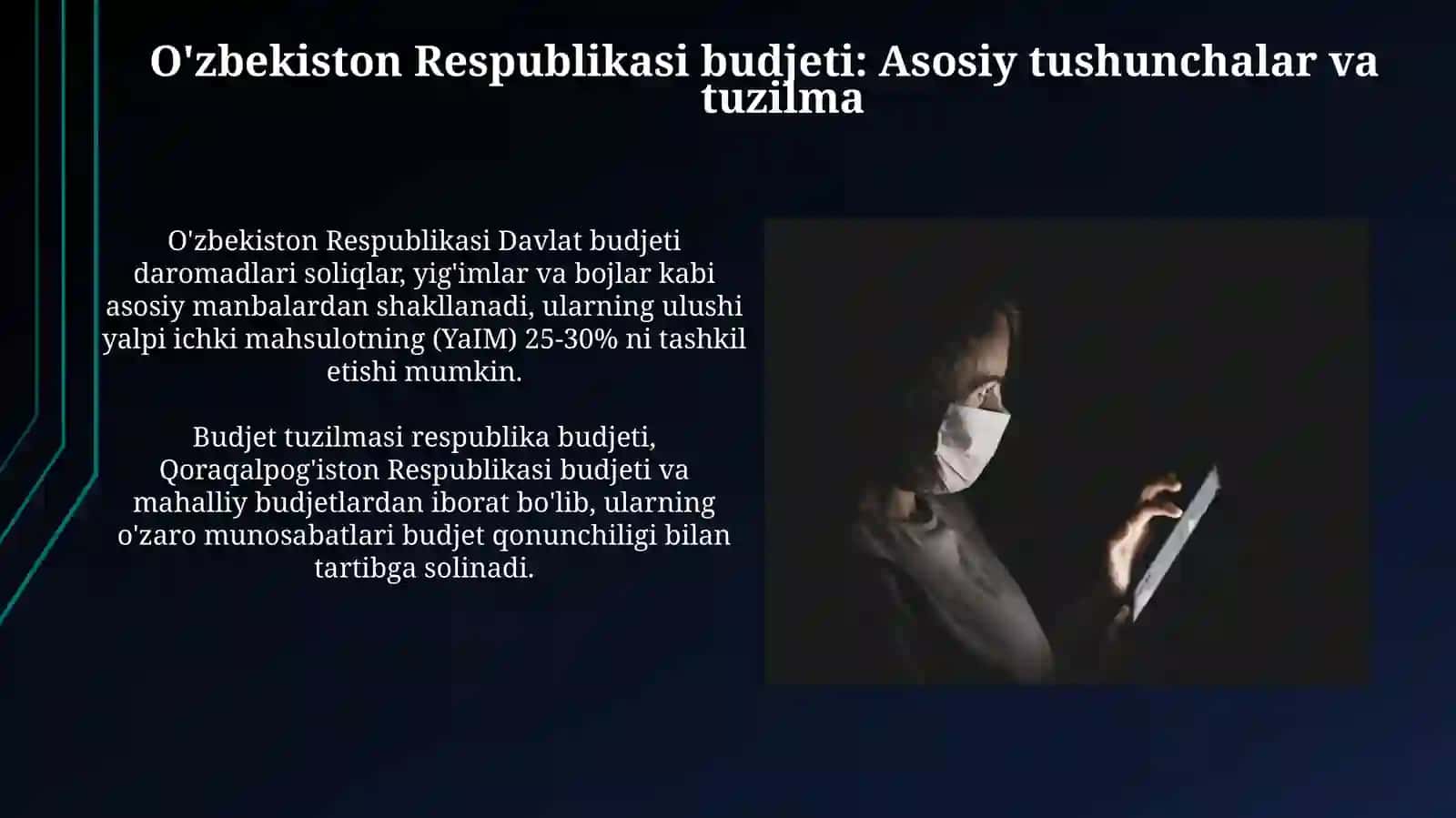 O'zbekiston Respublikasi budjet, soliq va budjet-soliq siyosati 3