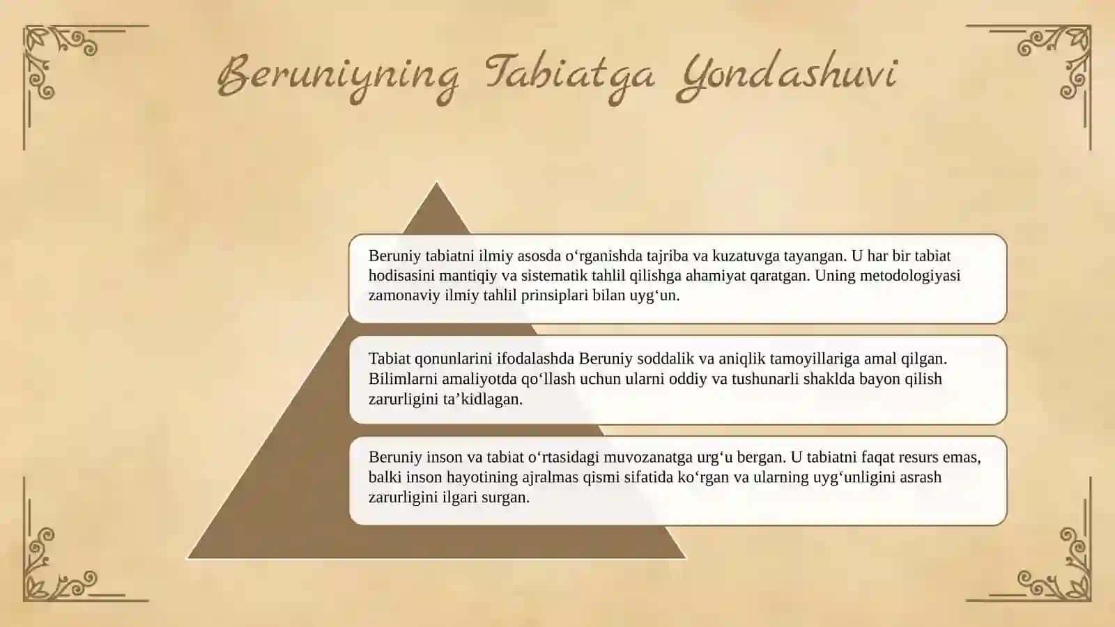 Beruniyning Tabiatga Yondashuvi 3