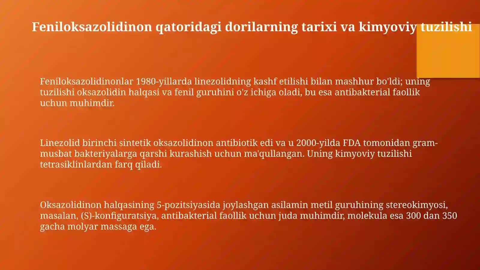 Fenilxroman qatori dori moddalari tahlili 3