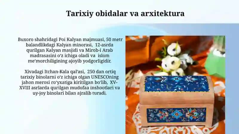 Madaniy va Tarixiy Turizm 3