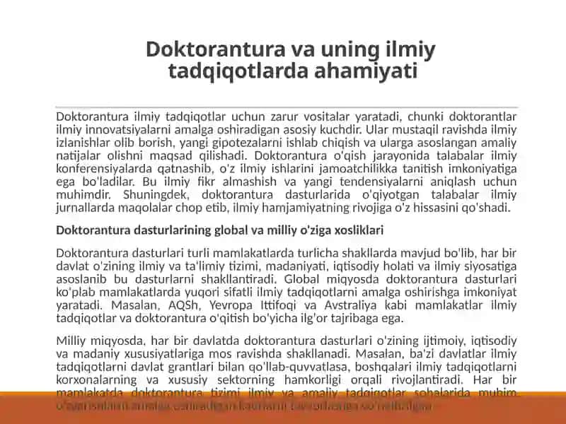 Doktorantura 3