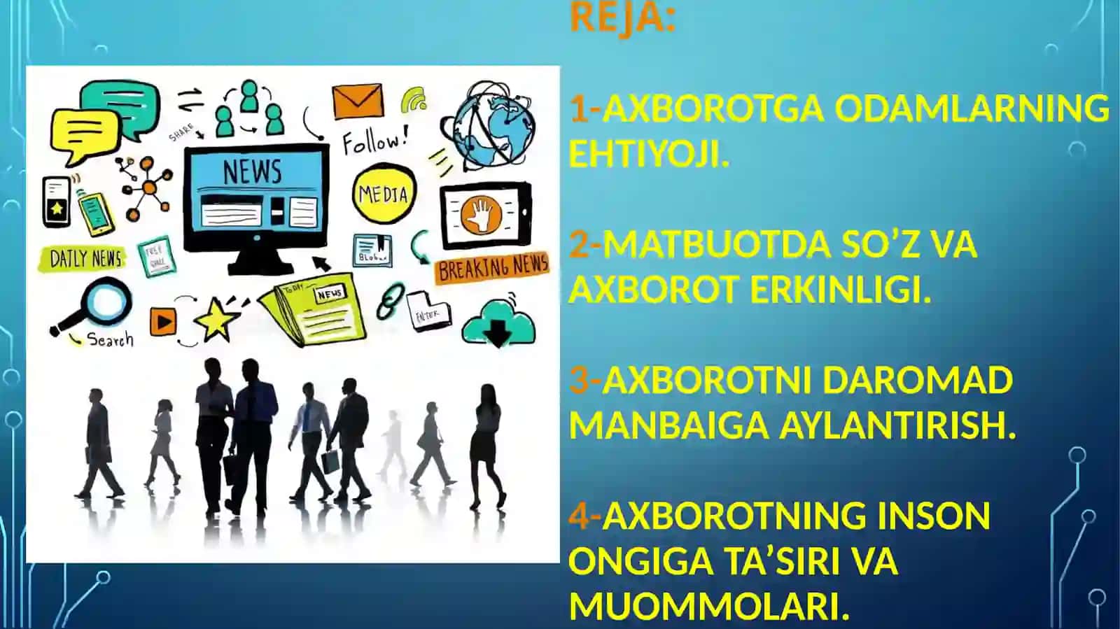 Mediasohasini tuzilishi va ta'siri 3