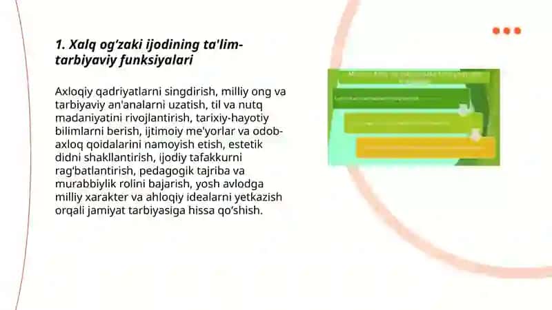 Xalq ogʻzaki ijodida ta'lim tarbiya 3